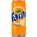 Fanta Orange 330ml Can
