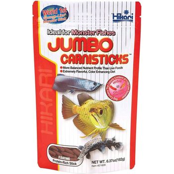 HIKARI Jumbo Carnisticks Monster Top Feeding Diet 182g