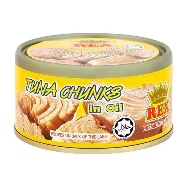 Chop Seng Heng Rex Tuna Chunks in Oil 185g Fairmart