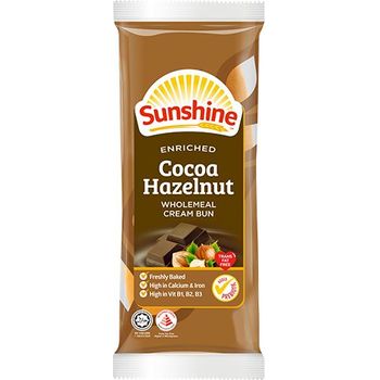 Sunshine Enriched Cocoa Hazelnut Wholemeal 65g