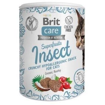 Brit Care Cat Snack Superfruits Insect 100g