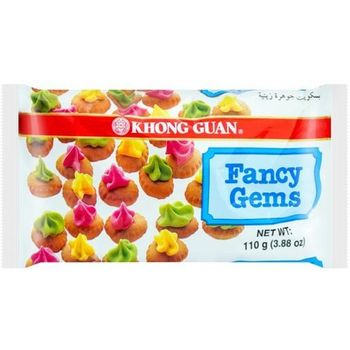 Khong Guan Bite Sizes Biscuits - Fancy Gems 110g