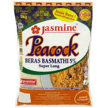 Jasmine Peacock Super Basmathi 5kg
