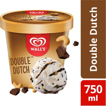 Wall’s Selection Ice Cream Tub Double Dutch
