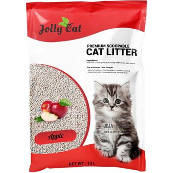 Jolly Cat Bentonite Cat Litter Apple 10L