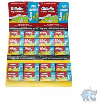 Gillette Super Nacet Double Pocket Knives 600g