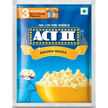 Act II Instant Popcorn Golden Size 60g