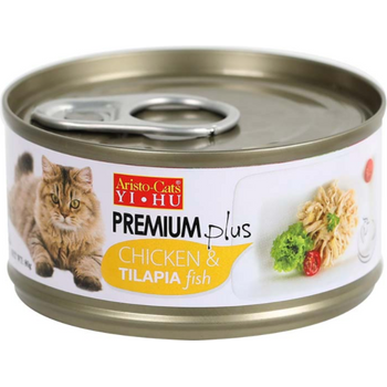 Aristo Cats Cat Canned Food Premium Plus Chicken And Tilapia 80g