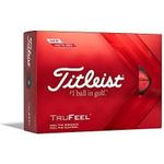 Titleist Tru Fel Golf Ball Matt Red 2022