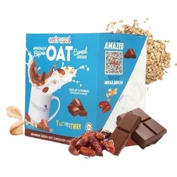 Entrusol Oat Cereal Drink Chocolate And Dates 300g
