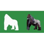 Workman Publishing Paint By Sticker Kids Zoo Animals