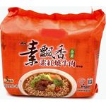 Wei Lih Vegetarian Instant Noodle Braised Beef Flavor 5pcs 85g