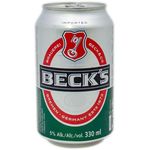 Beck's Beer 330ml Can