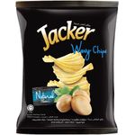 Jacker Natural Flavored Wavy Potato Chips 60g