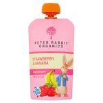 Peter Rabbit Organics Baby Strawberry Banana Organic 113g