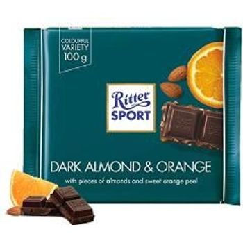 Ritter Sport Almond Orange 100g Pack Of 5