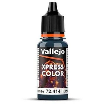 Vallejo Xpress Color: Caribbean Turquoise Artist Inks 18ml