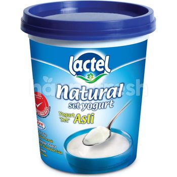 Lactel Natural Set Yogurt 470g