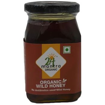 24 Mantra Organic Himalayan Multiflower Honey 250g 