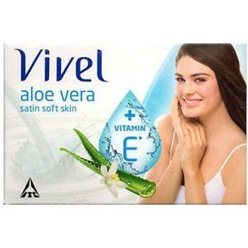 Vivel Aloe Vera Satin Soft Skin Soap 100g