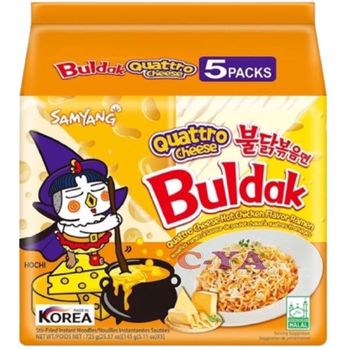 Samyang Buldak Quattro Cheese Ramen 5pcs 145g