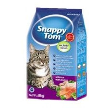 Snappy Tom Salmon with Chicken Cat Dry Food 8kg