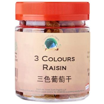 Green Earth Organic 3 Colours Raisin 150g