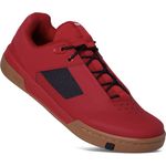 Crank Brothers Stamp Lace Flat Shoes Red