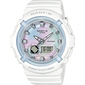 Casio Baby-g Bga-280-7adr White Rubber Strap Women's Watch