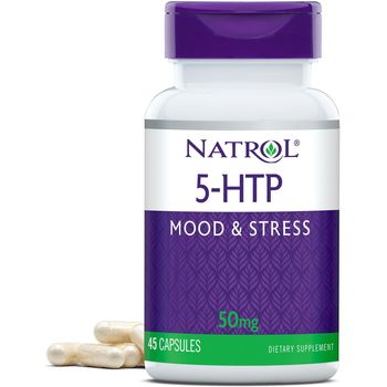 Natrol - Mood & Stress, 50mg 5-HTP (45 capsules)
