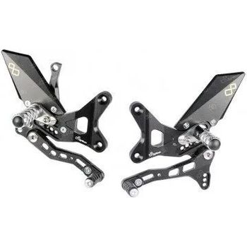 Lightech Adjustable Rear Sets Fixed Foot Peg Standard Reverse Shifting