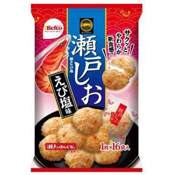 Kuriyama Rice Cracker Seto No Shioyo 16 Piecess 40g