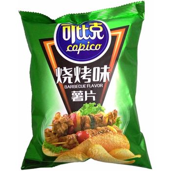 可比克薯片烧烤味32G | Copico Barbecue Flavoured Potato Chips 32g