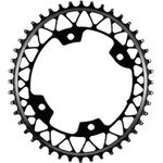 absoluteBLACK Chainring Gravel 1x Oval 110/4 46T Grey