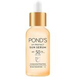 Ponds Sun Serum Spf50 Uv Protect 30g