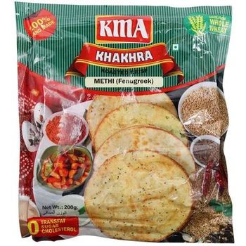 KMA Roasted Crisp Khakhra Methi 200g