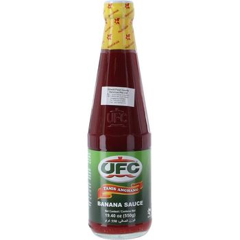 Ufc Hot Spicy Banana Sauce 19.40oz Pack Of 3