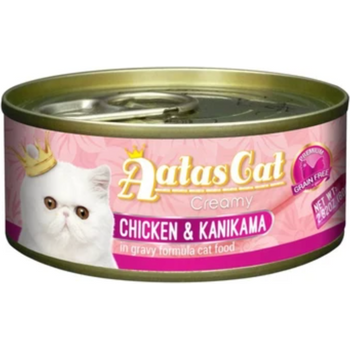 Aatas Cat Creamy Chicken And Kanikama 80g