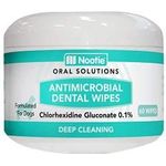 Nootie Antimicrobial Dental Wipes for Dogs 60 Wipes