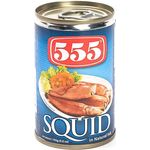 555 Squid in Natural Ink 155g