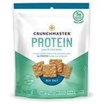 Crunchmaster Protein Snack Crackers Sea Salt 100g