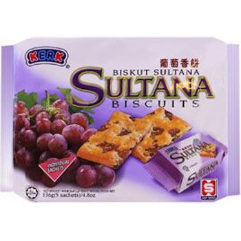 Hup Seng Kerk Sultana Biscuits Raisin 136g