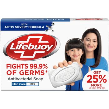 Lifebuoy Anti bacterial Soap Mild Care 110g