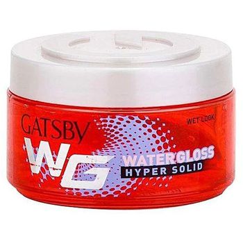 Gatsby Water Gloss Hyper Solid Hair Gel Red 150g
