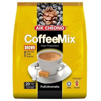 Aik Cheong 3 In 1 Coffee Mix Brown 20pcs 18g