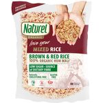 Naturel Organic Rice Mixed Brown And Red 2kg