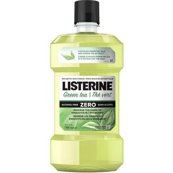 Listerine Green Tea Zero Antiseptic Mouthwash 1l