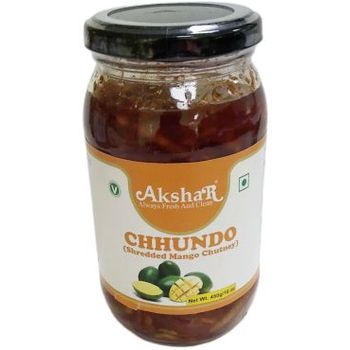 Akshar Chhundo Mango Chutney 450g