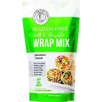 The Gluten Food Co Soft And Flexible Wrap Mix 350g