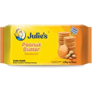 Julie's Peanut Butter Sandwich Filled Biscuit 135g